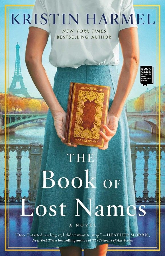Book cover: The Book of Lost Names by Kristin Harmel